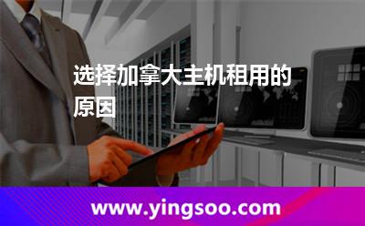 选择加拿大主机租用的原因