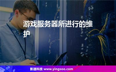 游戏服务器所进行的维护