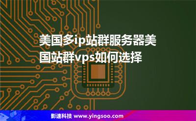 美国多ip站群服务器，美国站群vps如何选择