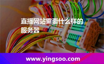 直播网站需要什么样的服务器