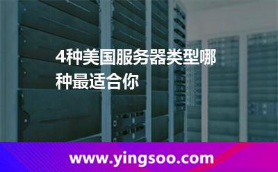 4种美国服务器类型，哪种最适合你