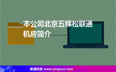 本公司北京五棵松联通机房简介