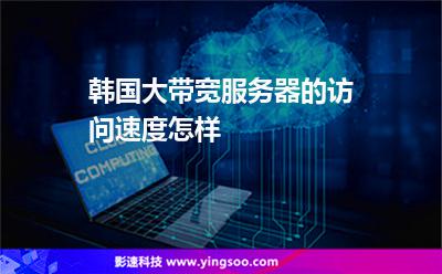 韩国大带宽服务器的访问速度怎样