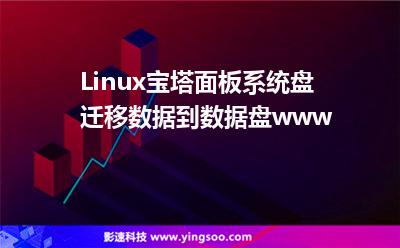 Linux宝塔面板系统盘迁移数据到数据盘www