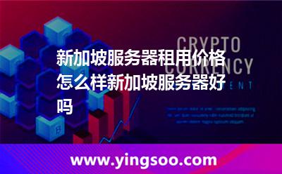新加坡服务器租用价格怎么样新加坡服务器好吗