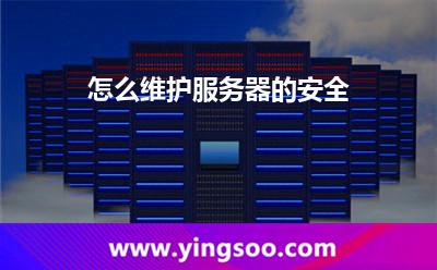 怎么维护服务器的安全