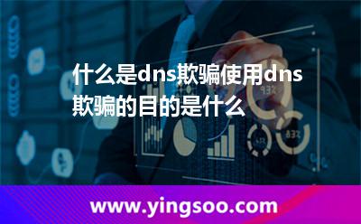 什么是dns欺骗?使用dns欺骗的目的是什么?