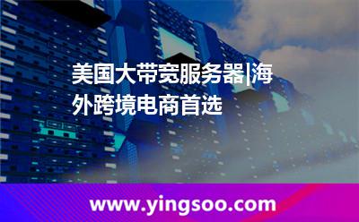 美国大带宽服务器|海外跨境电商首选