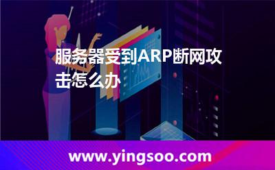 服务器受到ARP断网攻击怎么办
