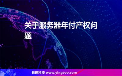 关于服务器年付产权问题