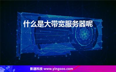 什么是大带宽服务器呢
