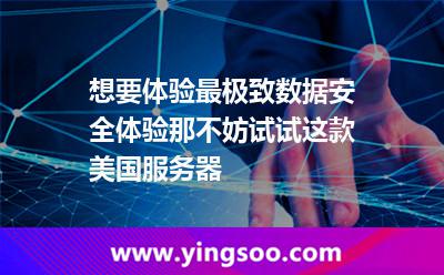 想要体验最极致数据安全体验，那不妨试试这款美国服务器