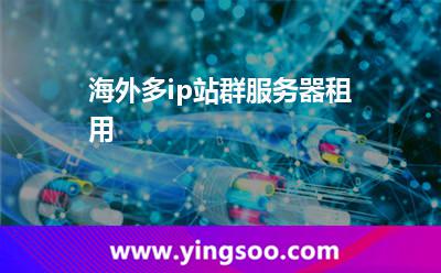 海外多ip站群服务器租用
