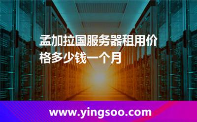 孟加拉国服务器租用价格多少钱一个月