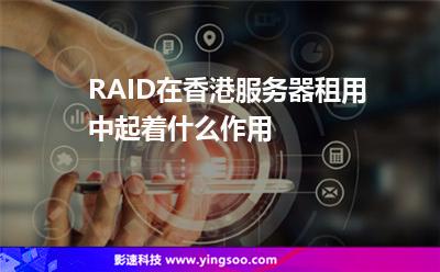 RAID在香港服务器租用中起着什么作用
