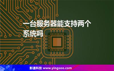 一台服务器能支持两个系统吗