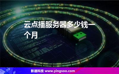 云点播服务器多少钱一个月