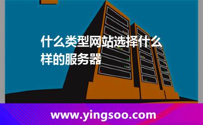 什么类型网站选择什么样的服务器