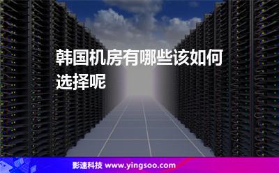 韩国机房