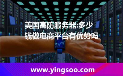 美国高防服务器:多少钱做电商平台有优势吗