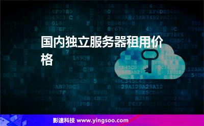 国内独立服务器租用价格