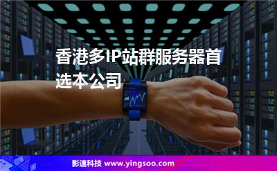 香港多IP站群服务器首选本公司