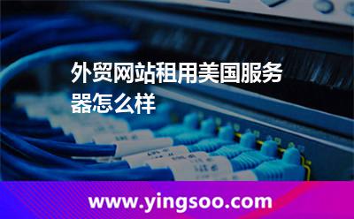 外贸网站租用美国服务器怎么样