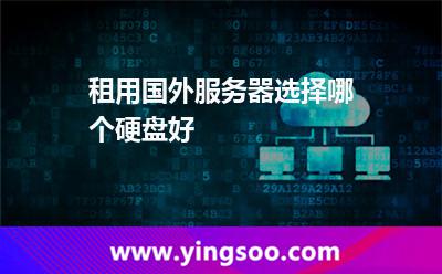 租用国外服务器选择哪个硬盘好