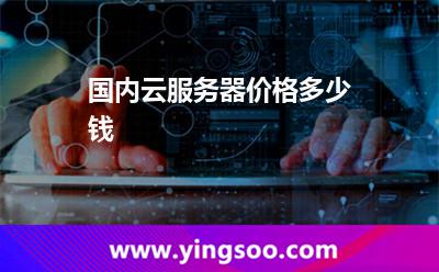 国内云服务器价格多少钱