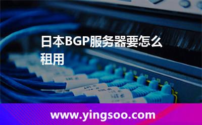 日本BGP服务器要怎么租用