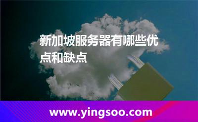 新加坡服务器有哪些优点和缺点