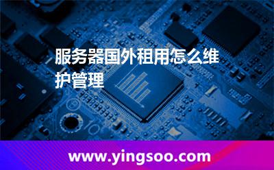 服务器国外租用怎么维护管理
