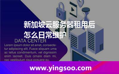 新加坡云服务器租用后怎么日常维护