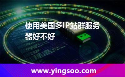 使用美国多IP站群服务器好不好