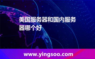 美国服务器和国内服务器哪个好